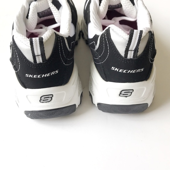 SOLD NEW Skechers D'Lites Biggest Fan Sneaker - Picture 5 of 7